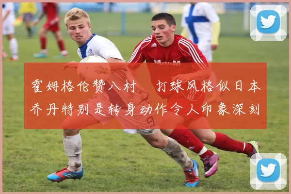 霍姆格伦赞八村塁打球风格似日本乔丹特别是转身动作令人印象深刻